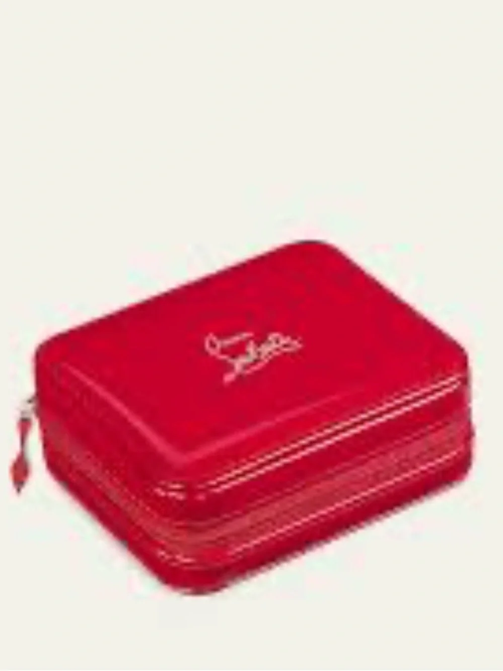Christian Louboutin Vanity Patent Red Case Exclusive VIP Gift  NEW